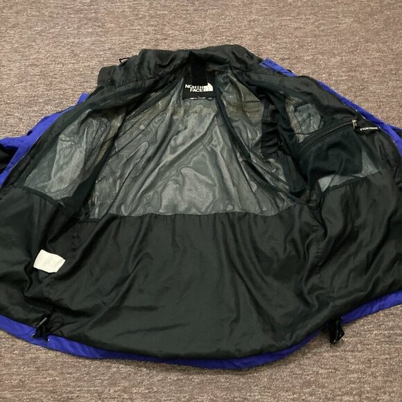 VTG 90s The North Face Jacket Men's Small Blue Black Gore-Tex Mountain Guide‎ - Picture 6 of 14